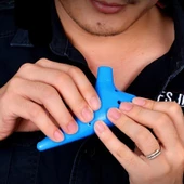 Valkyrie Ocarina 12 Delik Ocarina Alto C Ocarina Flüt Ocarina Sualtı Müzik Nefesli Enstrüman - 6