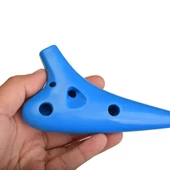 Valkyrie Ocarina 12 Delik Ocarina Alto C Ocarina Flüt Ocarina Sualtı Müzik Nefesli Enstrüman - 4