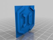 Sidewinder-X1-X-Axis-Kapak-Topçu-Logo-W-Logo-Insert Plastik Aparat - 2