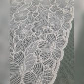 Dantel Motifli Muşamba PVC Masa Örtüsü Yuvarlak 150 cm çapında - 5