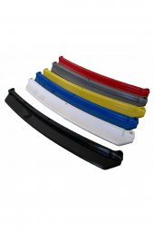 4 Parça Ön Lip Üniversal Ön Tampon Eki Piano Black Mavi ( Renk Belirtiniz ) - 3