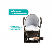 Chicco Trio Sprint Travel Sistem Bebek Arabası Black Night - 3