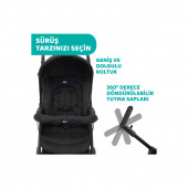 Chicco Trio Sprint Travel Sistem Bebek Arabası Black Night - 7