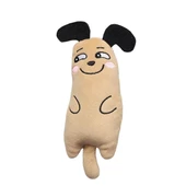 TİNEKE PELUŞ KEDİ OYUNCAĞI KEDİ OTLU CATNİPLİ   BEJ 1 ADET - 1