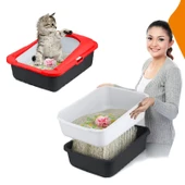 Elekli Kedi Kumluğu Kırmızı - 1