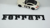 DK Tuning Ferrari Bagaj Siyah ABS 3M Yazı Logo Amblem thumbnail 5