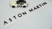 DK Tuning Aston Martin Bagaj 3M 3D Siyah Yazı Logo Amblem - 3