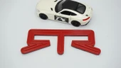 DK Tuning Mustang RTR Bagaj Kırmızı Logo Arma Ford İle Uyumlu - 4