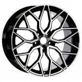 EMR-A366-05 9.0x20"-5x108 ET25 73.1 Black Jant (4 Adet) - 1