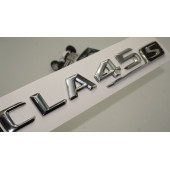 Benz CLA 45S Bagaj Krom Metal 3M 3D Yazı Logo - 1