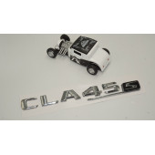 Benz CLA 45S Bagaj Krom Metal 3M 3D Yazı Logo - 2