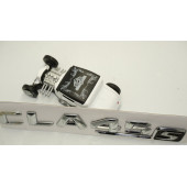 Benz CLA 45S Bagaj Krom Metal 3M 3D Yazı Logo - 4