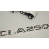 Benz CLA 250 Bagaj Krom Metal 3M 3D Yazı Logo - 3