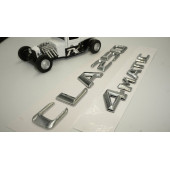 Benz CLA 250 4Matic Bagaj Krom Metal 3M 3D Yazı Logo - 4