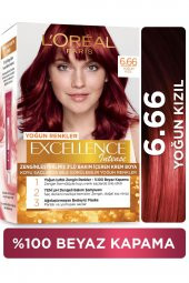 LOREAL EXCELLENCE KİT SAÇ BOYASI İNTENSE-6-66 YOĞUN KIZIL - 1