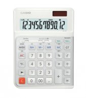 Casio DE-12E-WE Beyaz 12 Hane Masa Üstü Ergonomik Tuşlu Hesap Makinesi thumbnail 2