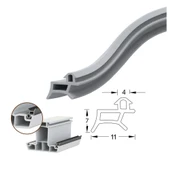 Contacall Pimapen Pvc Kapı Pencere Fitili Contası 60 Metre Gri - 1