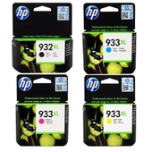 HP 932XL-933XL Kartuş Seti Q6593A Hp Fotoğraf Kağıt VP932AA - 1