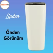 Linden Lüks Mobilya Kanepe Sehpa Tv Ünitesi Koltuk Ayağı 12 Cm Beyaz Oval Baza Ayakları - 5