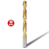 Gfb Titanyum Matkap Ucu Hss Metal Ahşap Plastik - 1 mm _10 Adet - 1