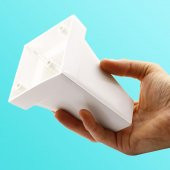 Lüks Mobilya Kanepe Sehpa TV Ünitesi Koltuk Ayağı 10 cm Beyaz Baza Ayak thumbnail 5