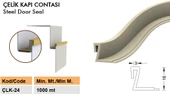 Contacall Çelik Kapı Kasa Fitili Contası Çelik Kapı Contası 6 Metre Siyah thumbnail 1