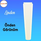 Linden Lüks Mobilya Kanepe Tv Ünitesi Koltuk Ayağı 20 Cm Krem Konsol Ayakları - 5