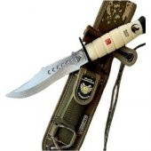 Tekinhediyelik Outdoor Kamp Bıçağı Beyaz Kurt - 2
