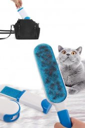 Tüy Kıl Toplayıcı Tarak Toplama Tarağı Kedi Köpek Fırçası Toz Temizleyici Ev Araç Koltuğu - 4