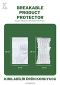 20 Adet-Paket 21x30 cm Airpack Ambalaj Torbası Airbag Havalı Poşet Dayanıklı Paketleme - 5