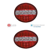 HAMBURGER TİP LEDLİ STOP LAMBA 24VOLT 4 MODLU 2 ADET - 1