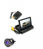 ✅GERİ GÖRÜŞ MONİTÖRÜ 4.3" KATLANABİLİR EKRAN + KAMERA - 2