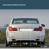 PARK SENSÖRÜ SES İKAZLI ORJ TİP SİYAH SENSÖR - 5