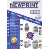 NEWPRINT LASER ETİKET 63.5x72 12 Lİ 100 LÜ PAKET - 1