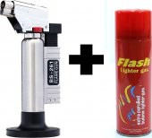 Torch Doldurulabilir Profesyonel Pürmüz Çakmak BS-260 -BS-261 Yedek Gaz Hediyeli - 1
