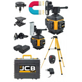 Projcb Plus 12 Köşe X-Device 360 Derece Komple Heryere Artı Lazer Hizalama Terazi Distomat Mıknatıslı Çantalı Kumandalı + Tripod Ayak - 1