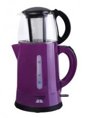 Awox Teaplus Mürdüm 2000 W Cam Demlikli Çay Makinesi - 2