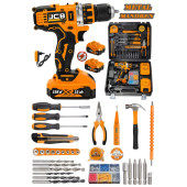 Projcb Plus METAL MANDREN Hammer 198 Vf 15 Ah Darbeli Çift Akülü Seri Vidalama Matkap  100 Pcs Combo Set - 1