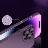 Apple İphone 14 Pro Max Uyumlu Magsafe Ag Glass Buzlu Cep Telefopnu Kılıfı - 11