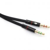 QPORT Q-A12 3,5mm RCA DİŞİ => MİKROFON+KULAKLIK 0,15mm ÇEVİRİCİ - 1
