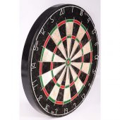 Delta Sisal Dart Seti 45 Cm (18 İnç) Büyük Boy + 6 Dart Oku (18 Gr) Hedef Tahtası thumbnail 2