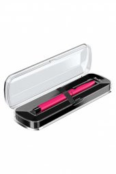 Karnaval Neon Pembe Kristal Kutu Roller Kalem - 1