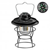 POWERMASTTER PM-16042 NOSTALJİK KAMP LAMBASI RETRO LED 3 IŞIK MODLU AYDINLATMA - 2