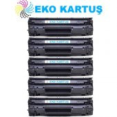 Eko Kartuş Hp Laserjet Pro Mfp M127FW 83A Ekonomik Avantajlı 5’li Paket Muadil Toner - 1