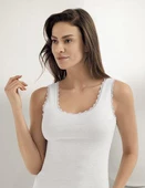 6 lı Paket Şahinler Bayan Geniş Dantel Askılı Ribana Atlet B610 thumbnail 1