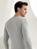 Şahinler Erkek Uzun Kol V Yakalı Likralı Süprem Atlet Renkli ME075 thumbnail 4