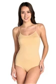 Tutku Bayan İp Askılı Çıtçıtlı Body Likralı Pamuk 0148 - 3