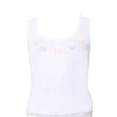 Tutku Kız Çocuk Geniş Askılı Atlet % 100 Pamuk - 1