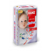 Kanz 2 Numara Mini 76'lı Bebek Bezi - 1