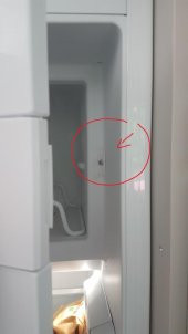 Whirlpool Arg18740A İçin Dondurucu Kanca Plastik Aparat - 3